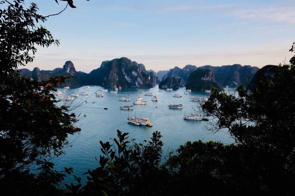 Titop island - best time to visit Halong bay